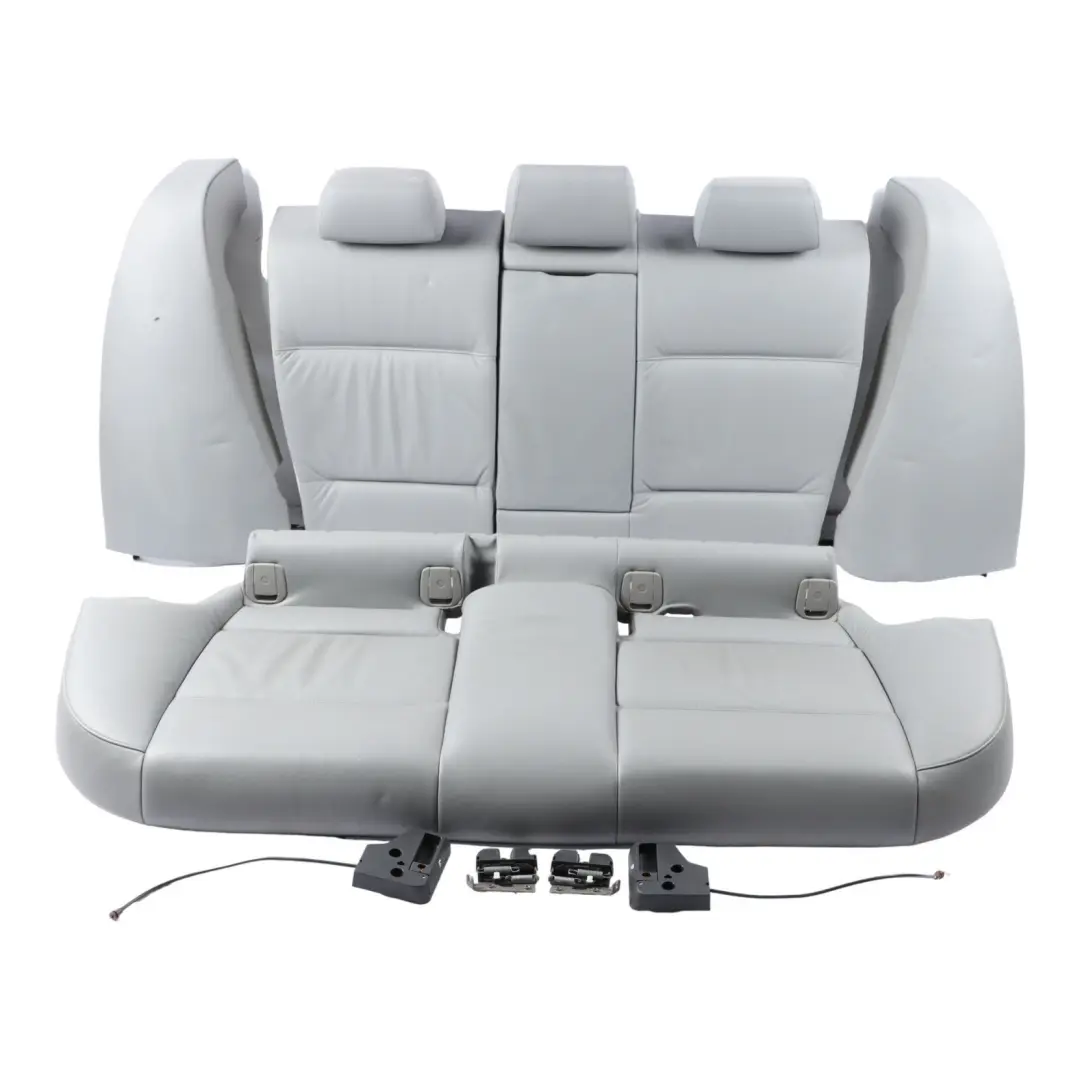 BMW E90 Grey Leather Interior Rear Set Seat Seats Sofa Bench Folding Backrest - SKU 7146945-1 - Part number 7146945