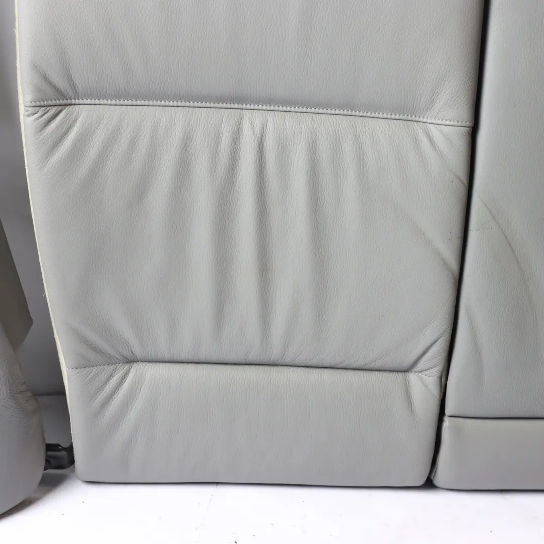 BMW E90 Grey Leather Interior Rear Set Seat Seats Sofa Bench Folding Backrest - SKU 7146945-1 - Part number 7146945