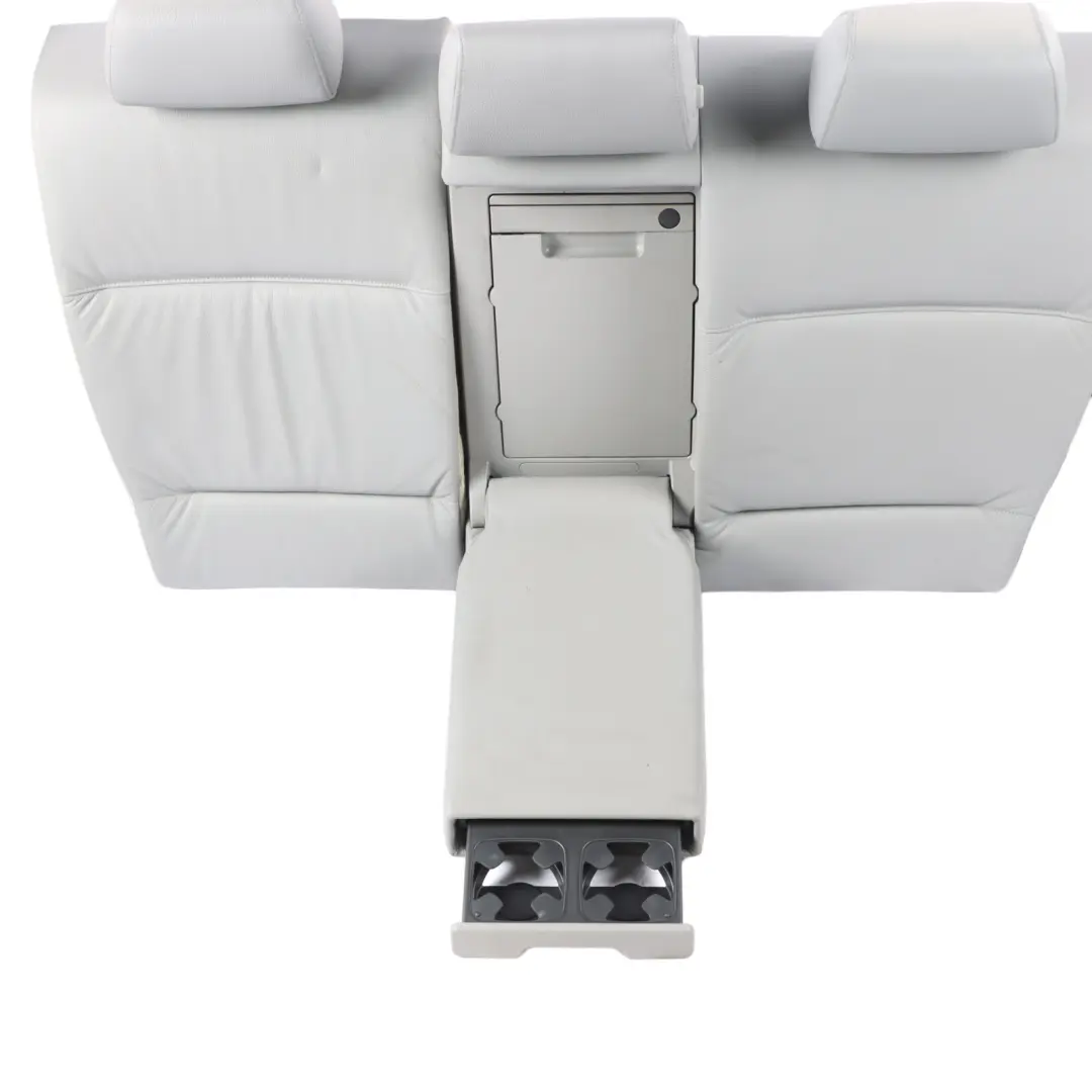 BMW E90 Grey Leather Interior Rear Set Seat Seats Sofa Bench Folding Backrest - SKU 7146945-1 - Part number 7146945