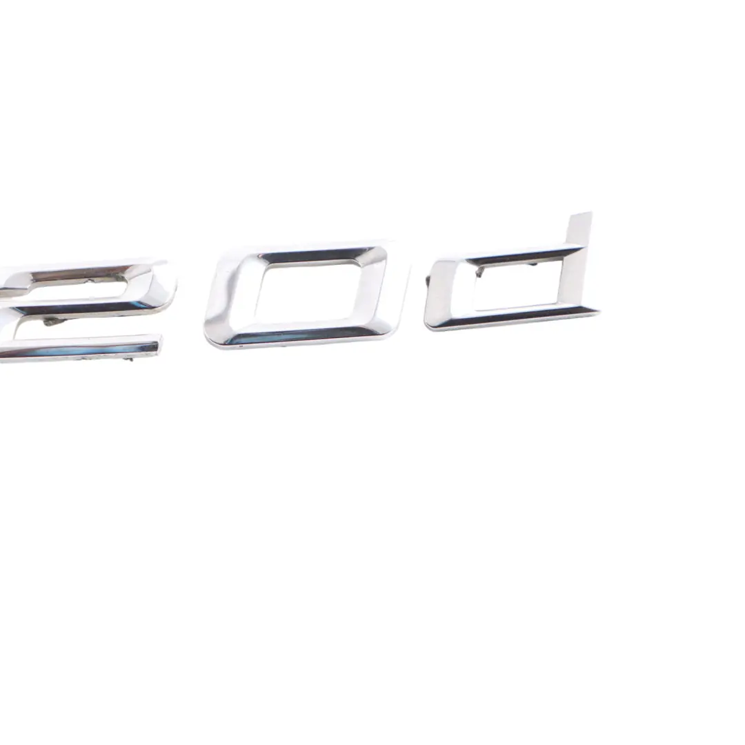 BMW E92 E93 Stivale Posteriore Emblema Aderito Badge 320D Lettering - SKU 7166210 - Numero di parte 7166210