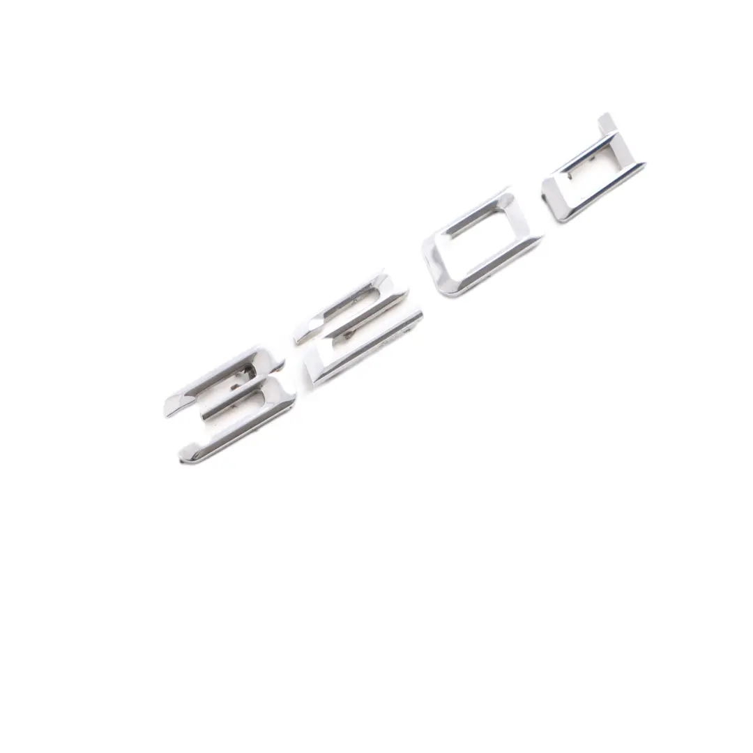 BMW E92 E93 Heck Klappe Aufgeklebtes Emblem Abzeichen 320D Schriftzug - SKU 7166210 - Teilenummer 7166210