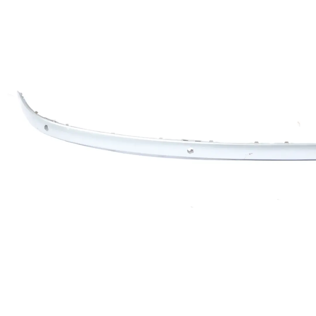 BMW E81 E87N LCI Rear Bumper Trim Strip Moulding Titan Silver Metallic - 354 - SKU 7166606-TS - Part number 7166606
