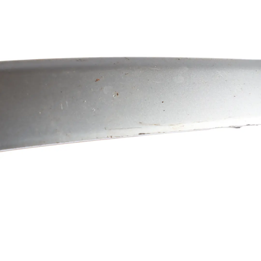 BMW E81 E87N LCI Rear Bumper Trim Strip Moulding Titan Silver Metallic - 354 - SKU 7166606-TS - Part number 7166606