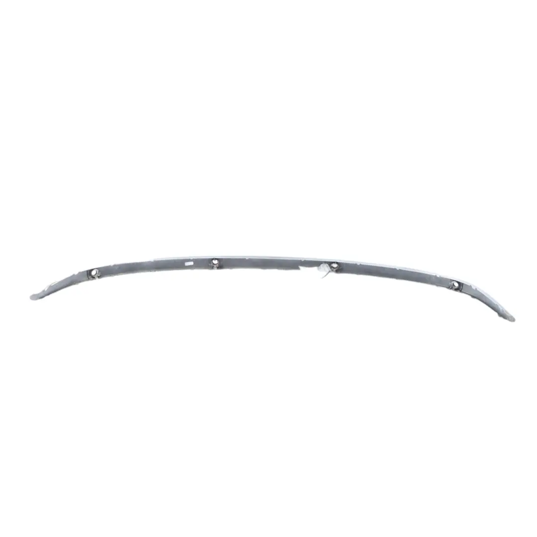 BMW E81 E87N LCI Rear Bumper Trim Strip Moulding Titan Silver Metallic - 354 - SKU 7166606-TS - Part number 7166606