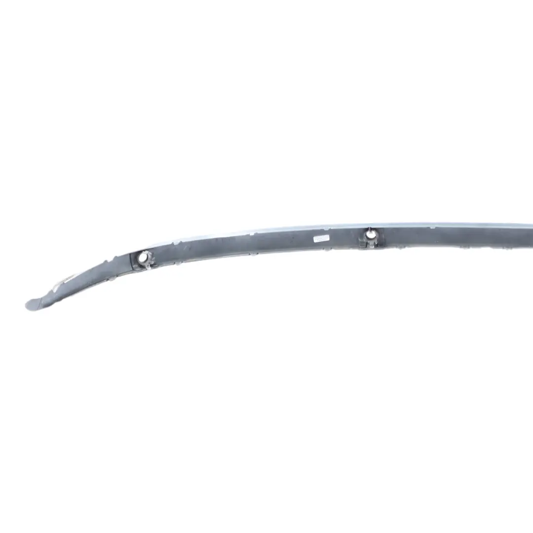 BMW E81 E87N LCI Rear Bumper Trim Strip Moulding Titan Silver Metallic - 354 - SKU 7166606-TS - Part number 7166606