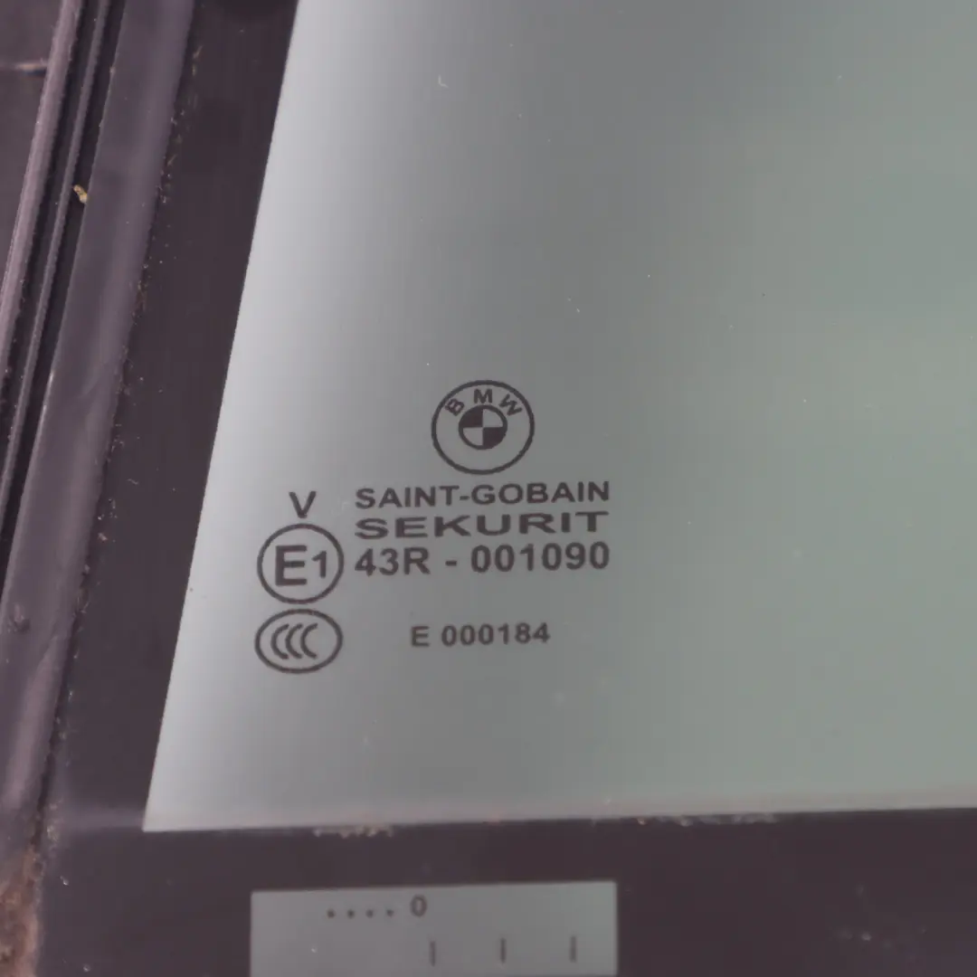 BMW F02 Szyba Boczna Drzwi Tylnych Lewych SSG Zielona Tył Lewo - SKU 7177851 - Numer Części 7177851