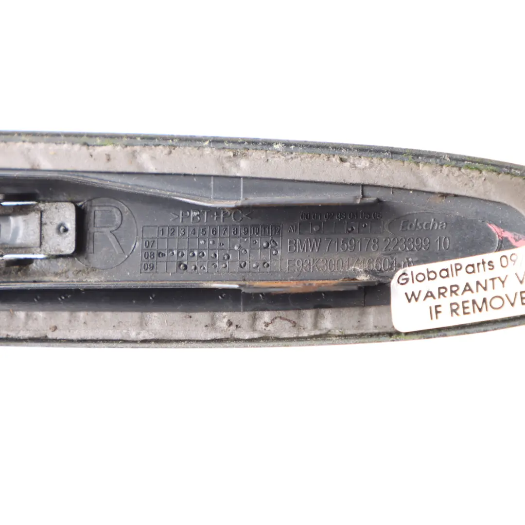 Roof Hinge Cover BMW E93 Right O/S Top Moulding Platinbronze Bronze - A53 to with Part number 7184048 Roof Hinge Cover BMW E93 Right O/S Top Moulding Platinbronze Bronze - A53 - SKU 7184048-PB2 - Part number 7184048