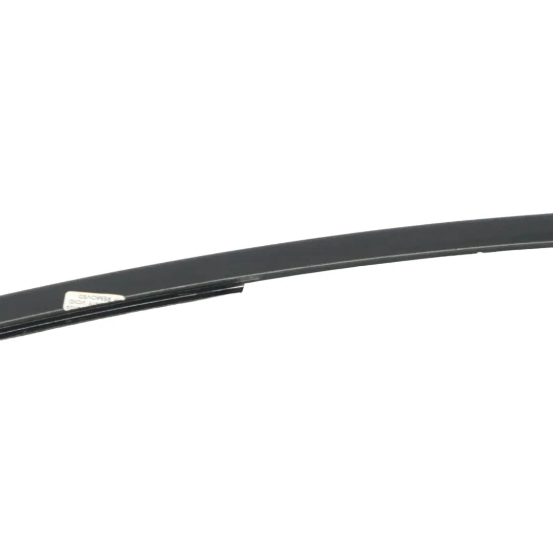 Window Frame Finisher Rear Left N/S Top Door Strip High Gloss Black to BMW F02 with Part number 7185243 BMW F02 Window Frame Finisher Rear Left N/S Top Door Strip High Gloss Black - SKU 7185243 - Part number 7185243