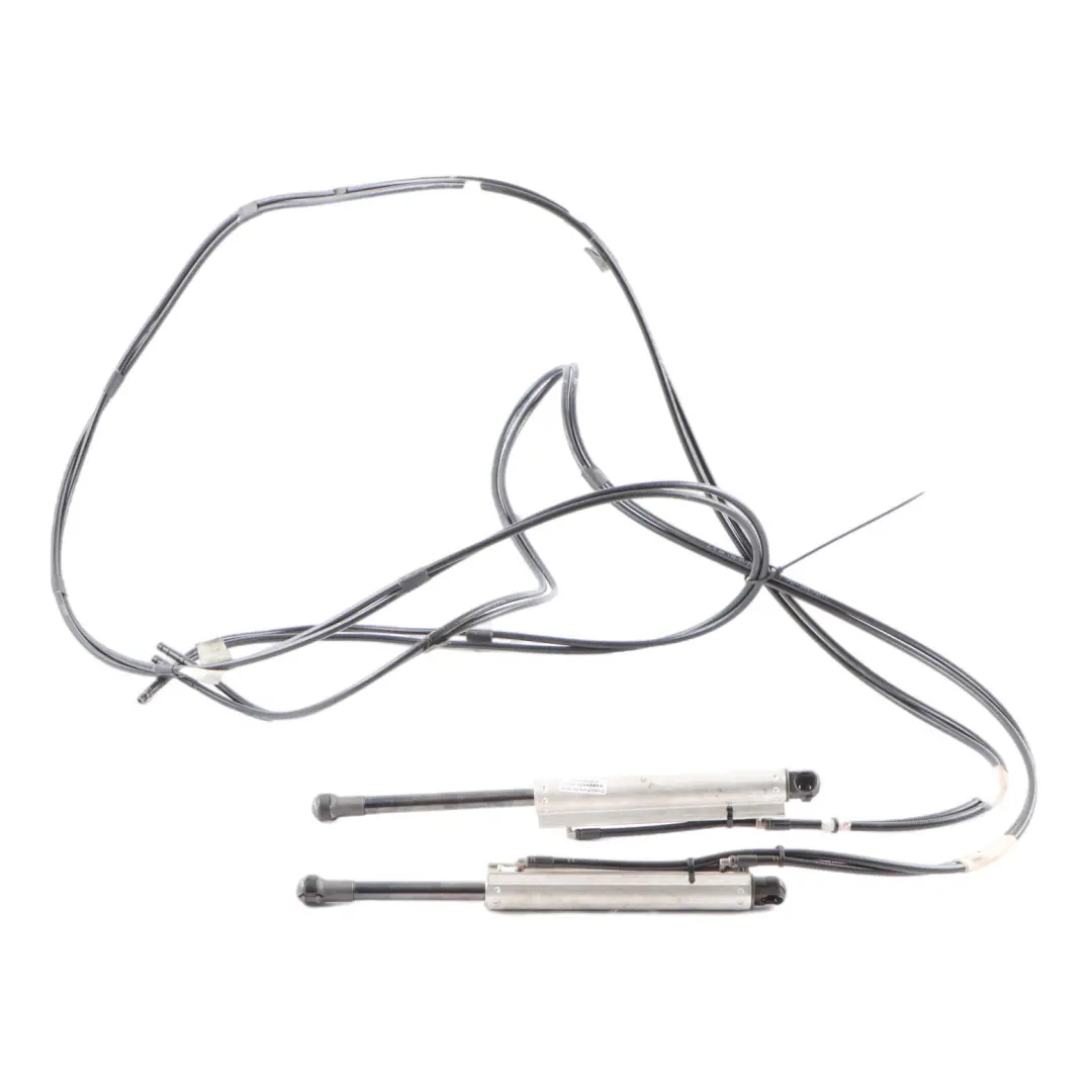 Roof Hood Compartment Lid Cover Hinges Hydraulic Rams Complete to BMW E88 with Part number 7190675 BMW E88 Roof Hood Compartment Lid Cover Hinges Hydraulic Rams Complete - SKU 7190675-1 - Part number 7190675