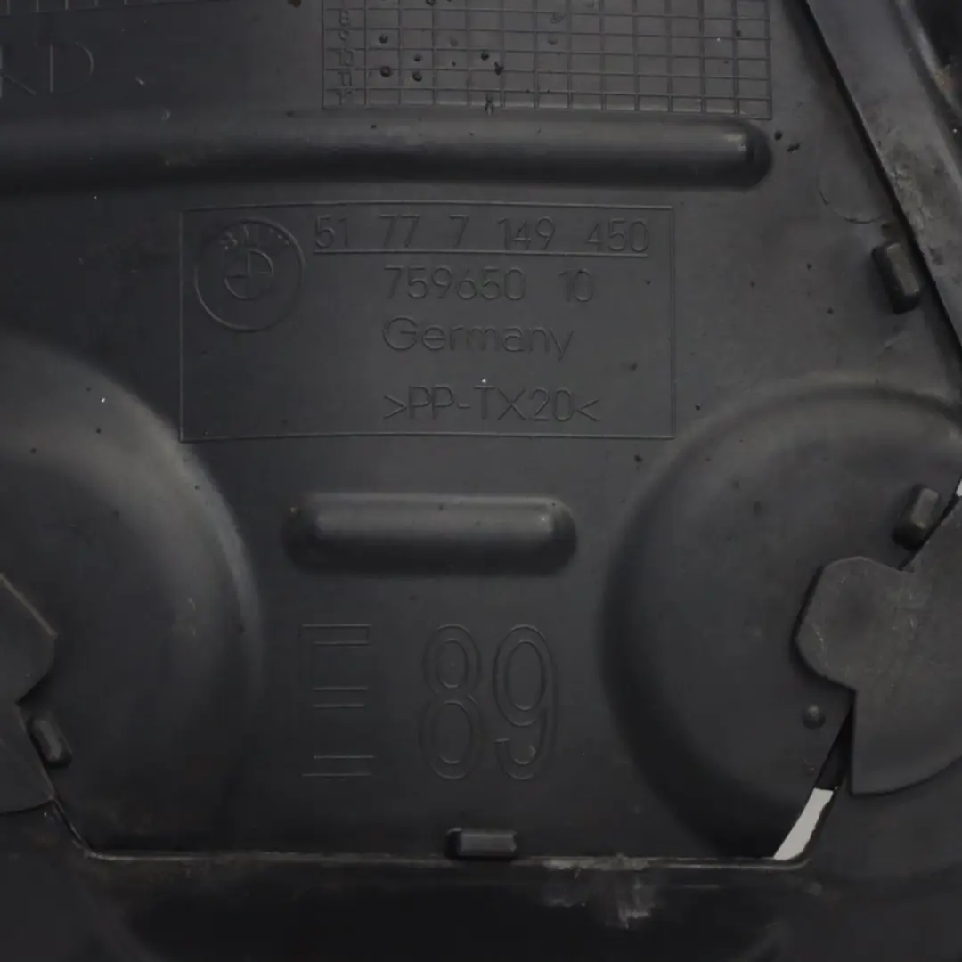 Radkasten BMW Z4 E89 Gehäuse Vorne Rechts Vorderteil Teil für mit Teilenummer 7199462 Radkasten BMW Z4 E89 Gehäuse Vorne Rechts Vorderteil Teil - SKU 7199462 - Teilenummer 7199462