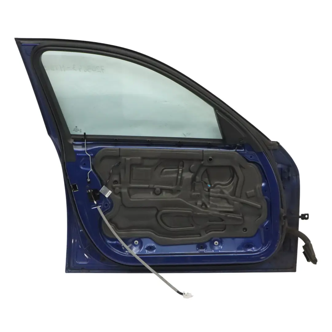 BMW E90 E91 Door Front Left N/S Montegoblau Montego Blue Metallic - A51 - SKU 7203643-MTB2 - Part number 7203643