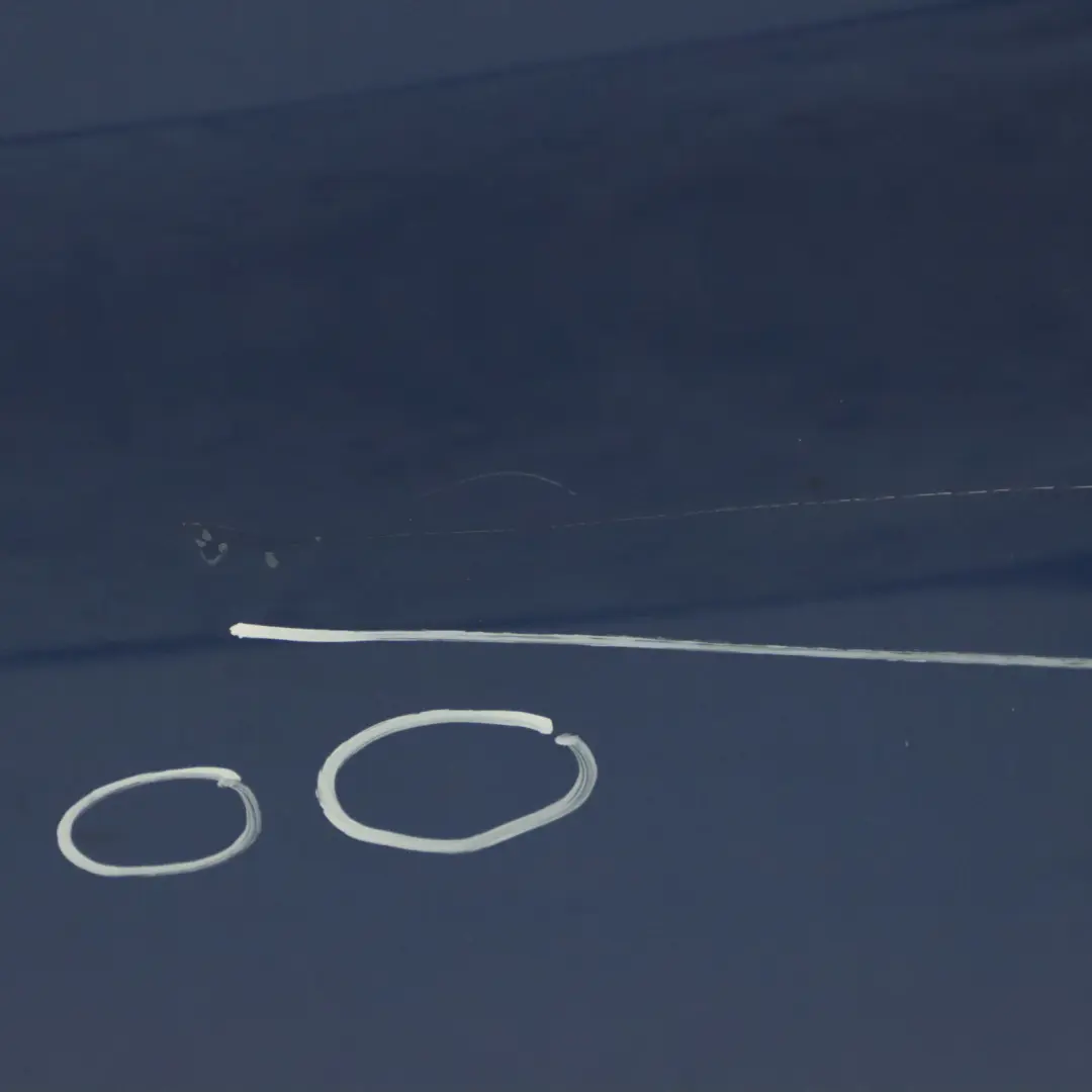 BMW E90 E91 Drzwi Lewe Przednie Montegoblau Niebieski Metalik - A51 - SKU 7203643-MTB2 - Numer Części 7203643