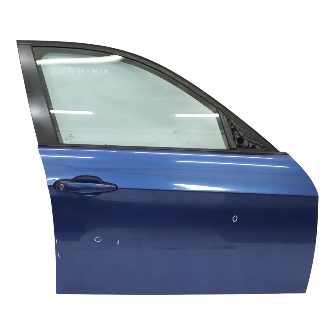 BMW E90 E91 Porte Avant Droite Montegoblau Montego Blue Blau - A51 - SKU 7203644-MTB - Numéro de pièce 7203644