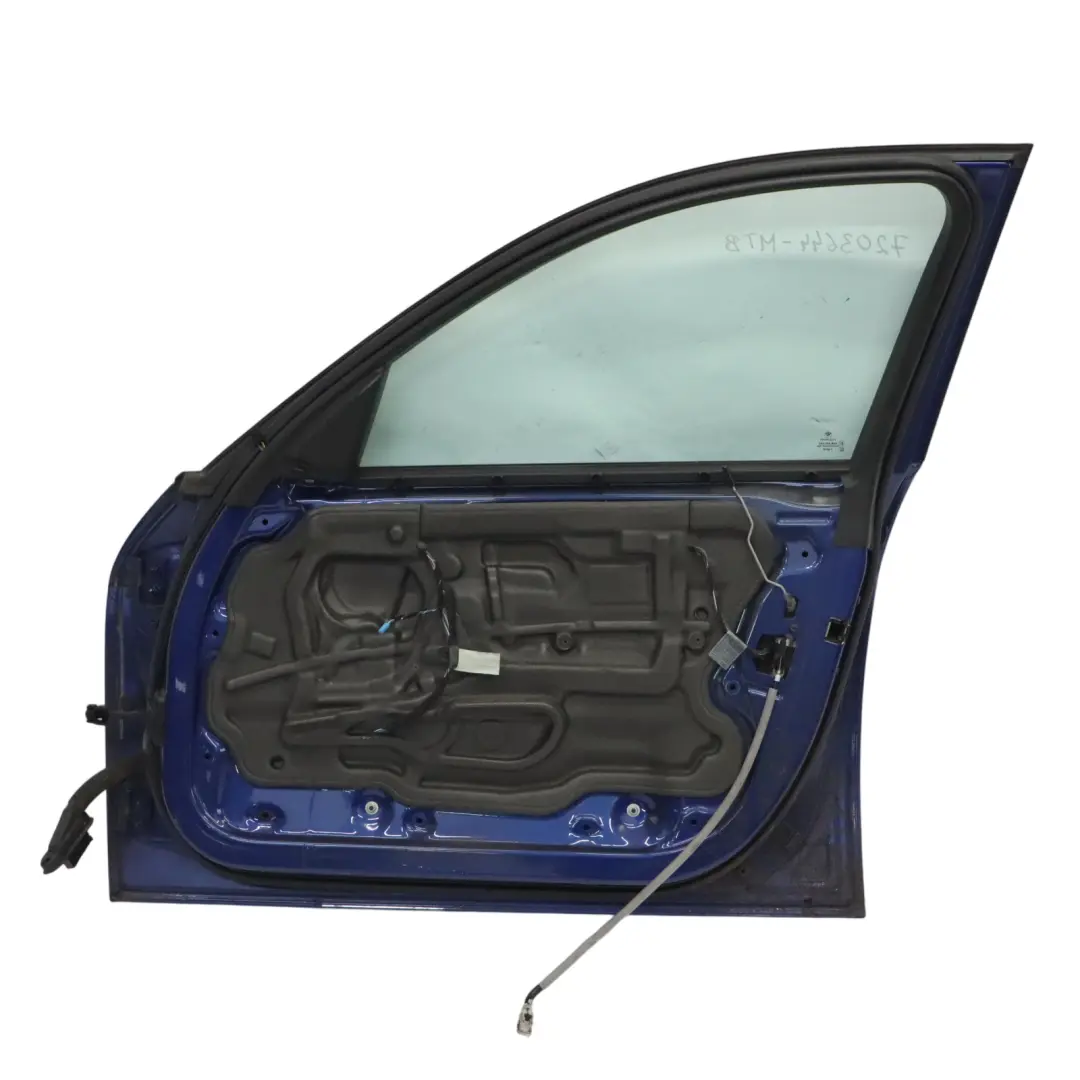 Door Front Right O/S Montegoblau Montego Blue Blau Metallic - A51 to BMW E90 E91 with Part number 7203644 BMW E90 E91 Door Front Right O/S Montegoblau Montego Blue Blau Metallic - A51 - SKU 7203644-MTB - Part number 7203644