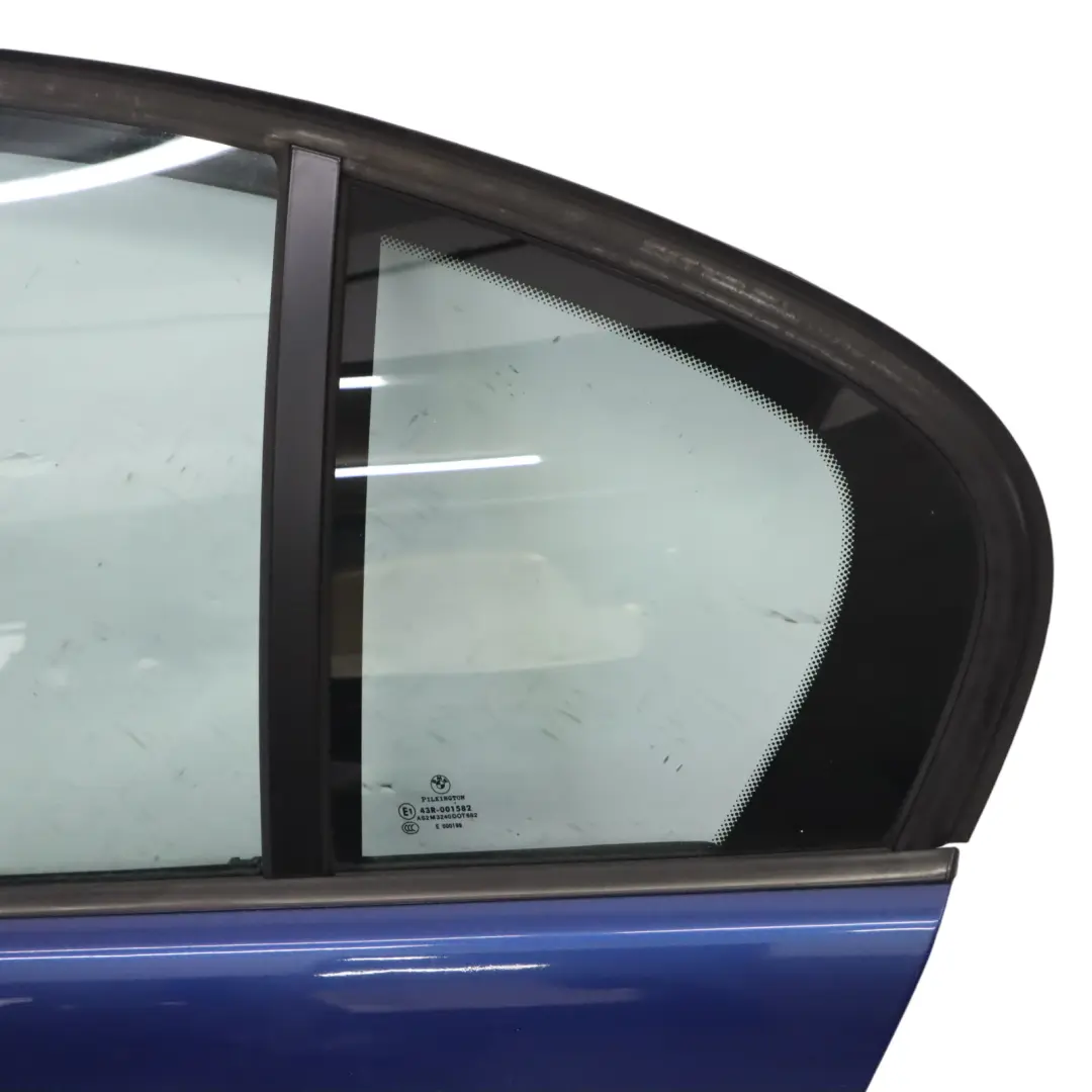 BMW E90 Tür hinten links Montegoblau Montego Blau Metallic - A51 - SKU 7203647-MTB - Teilenummer 7203647