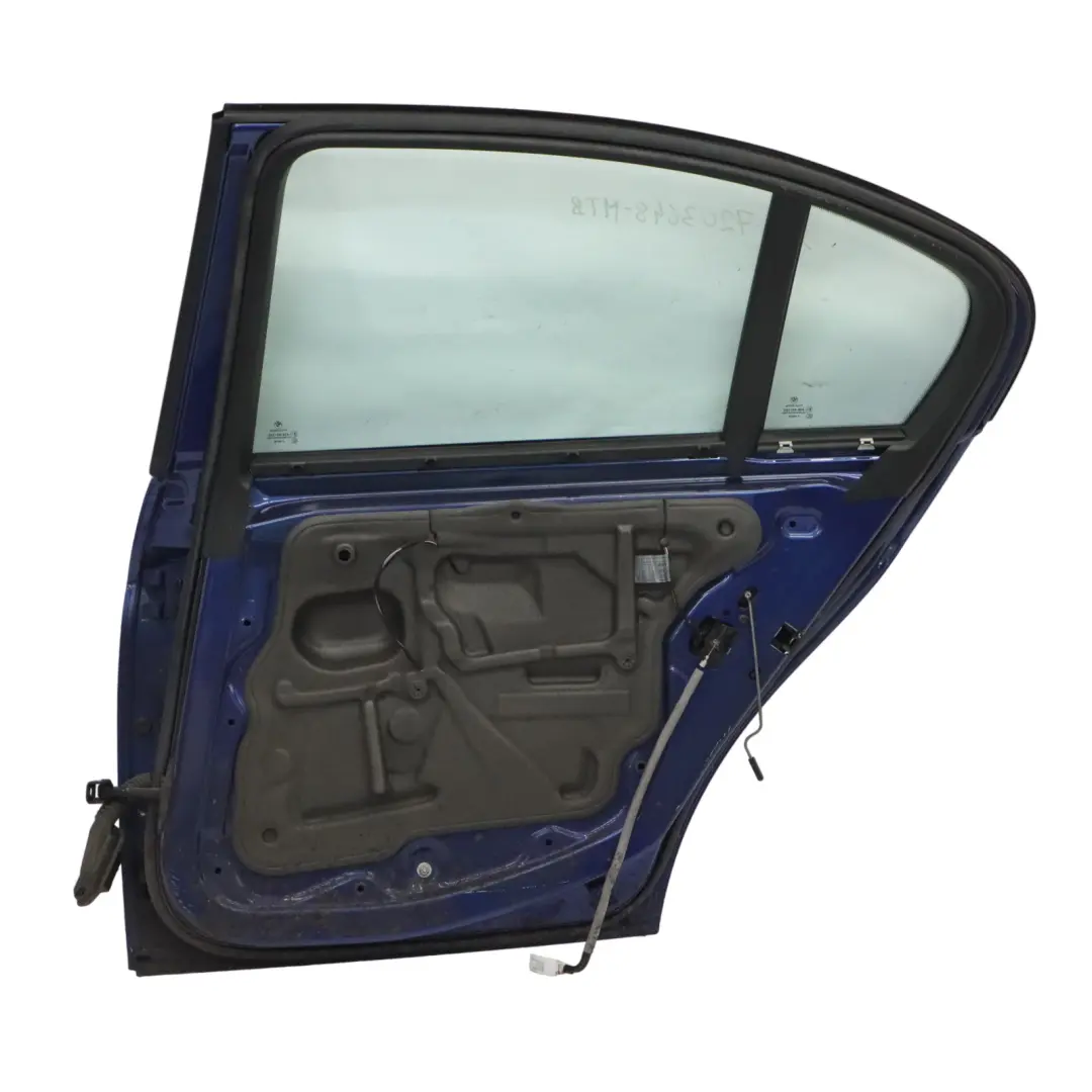 Puerta Trasera Derecha Montegoblau Montego Blue - A51 para BMW E90 Berlina con número de pieza 7203648 BMW E90 Berlina Puerta Trasera Derecha Montegoblau Montego Blue - A51 - SKU 7203648-MTB - Número de pieza 7203648