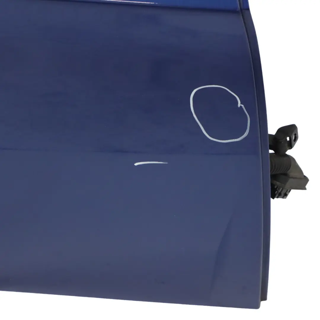 BMW E90 Drzwi Prawy Tył Montegoblau Montego Blue Niebieski Metalik - A51 - SKU 7203648-MTB - Numer Części 7203648