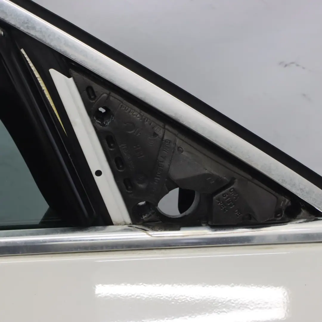 BMW F10 Door Front Right O/S F11 Alpinweiss Alpine White 3 - 300 - SKU 7206108-AW3 - Part number 7206108