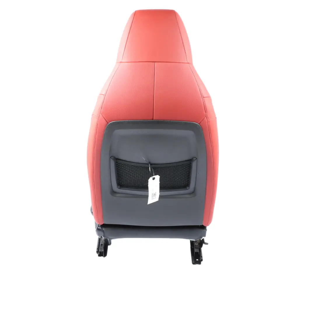 Front Left N/S Interior Heated Leather Kansas Red to BMW Z4 E89 Roadster Seat with Part number 7213915 BMW Z4 E89 Roadster Seat Front Left N/S Interior Heated Leather Kansas Red - SKU 7213915 - Part number 7213915