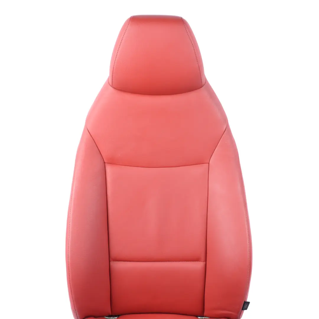 Front Left N/S Interior Heated Leather Kansas Red to BMW Z4 E89 Roadster Seat with Part number 7213915 BMW Z4 E89 Roadster Seat Front Left N/S Interior Heated Leather Kansas Red - SKU 7213915 - Part number 7213915