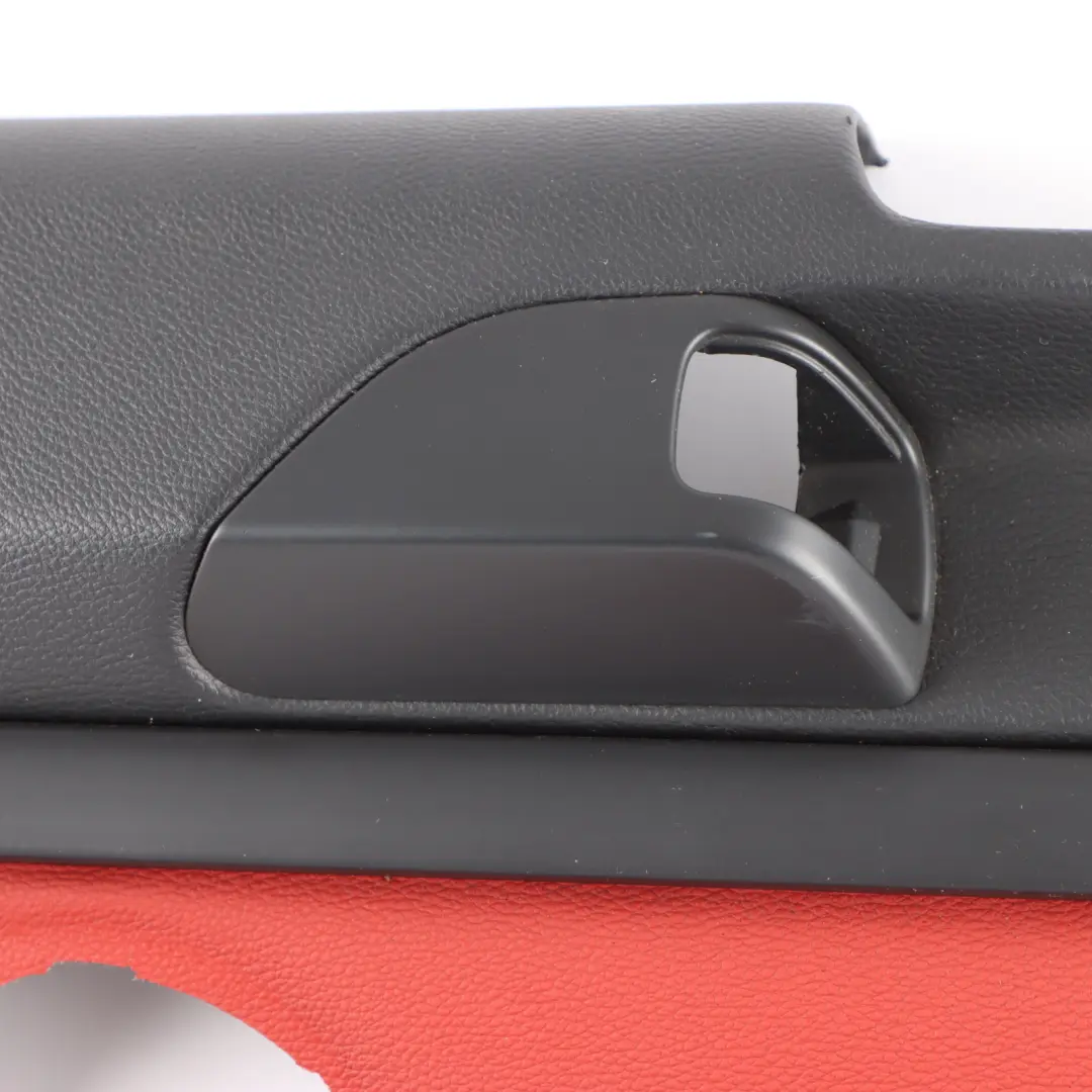 BMW E92 Copertura Laterale Posteriore Sinistra Fodera Pannello Pelle Rossa - SKU 7218825 - Numero di parte 7218825