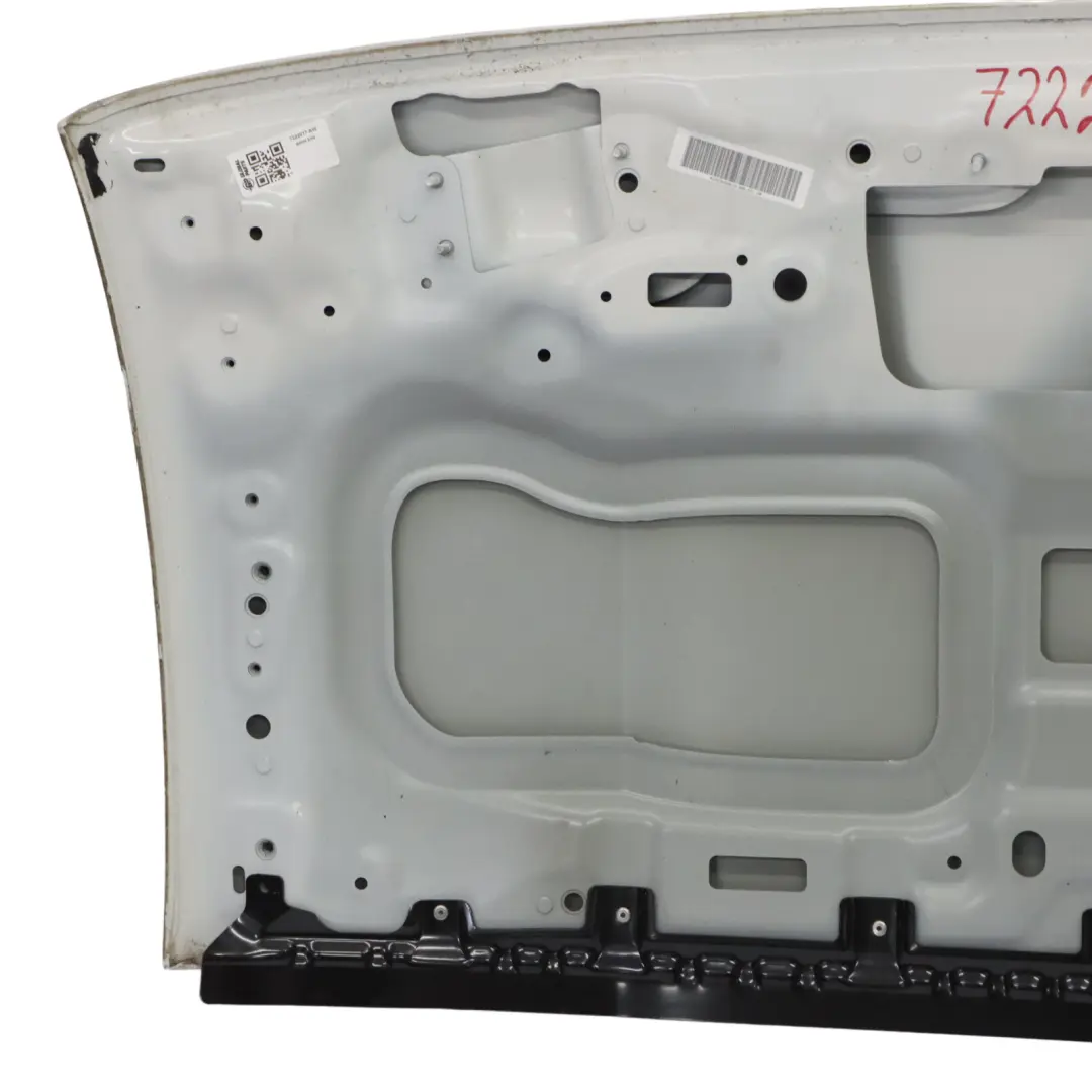 BMW Z4 E89 Cabrio Folding Top Hardtop Roof Shell Front Alpinweiss White - 300 - SKU 7222077-AW - Part number 7222077