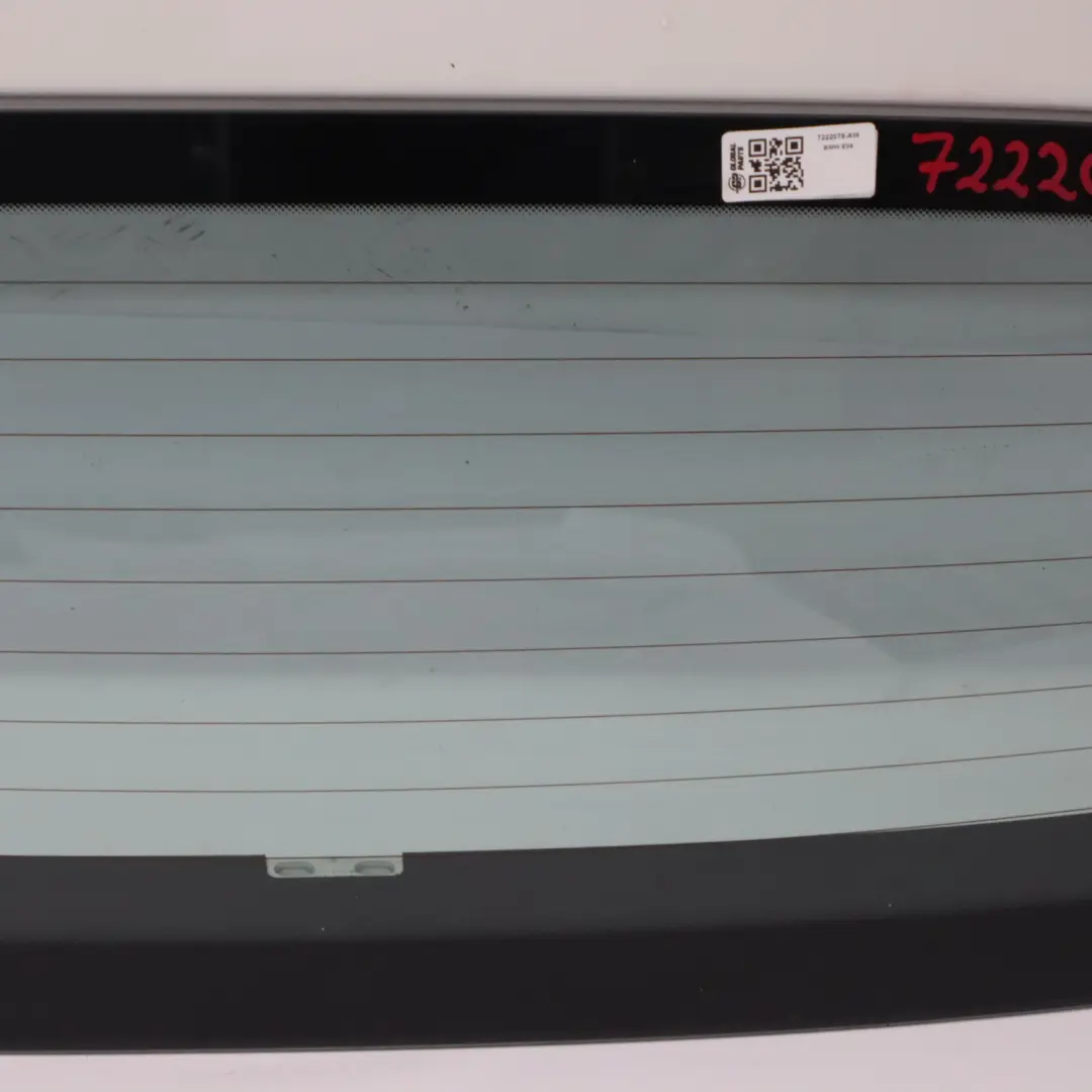 BMW Z4 E89 Tetto Posteriore Pieghevole Hardtop Finestra Alpinweiss 3 Bianco 300 - SKU 7222078-AW - Numero di parte 7222078