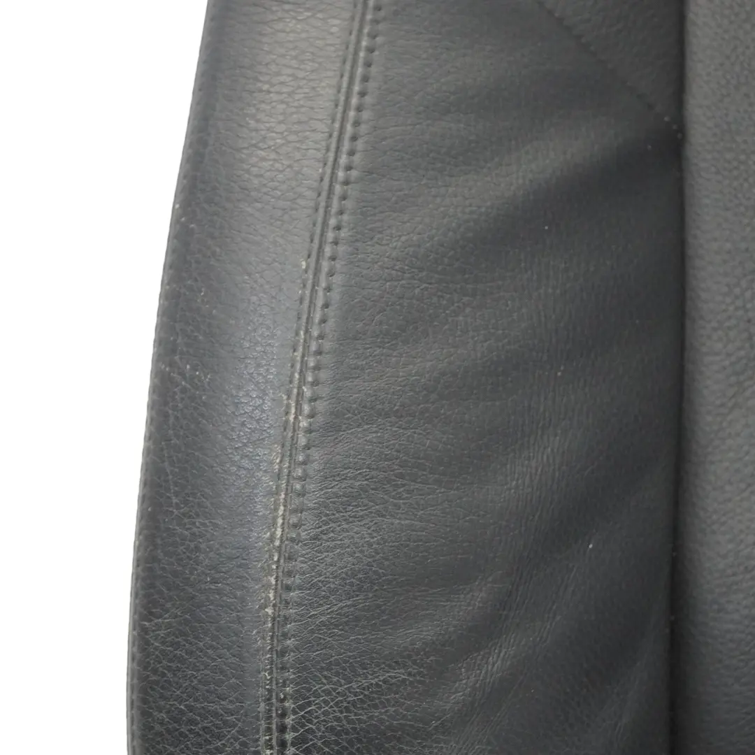 Seat Backrest Cover BMW F10 F11 Front Heated Sports Seat Cover Black Leather - SKU 7231174 - Part number 7231174