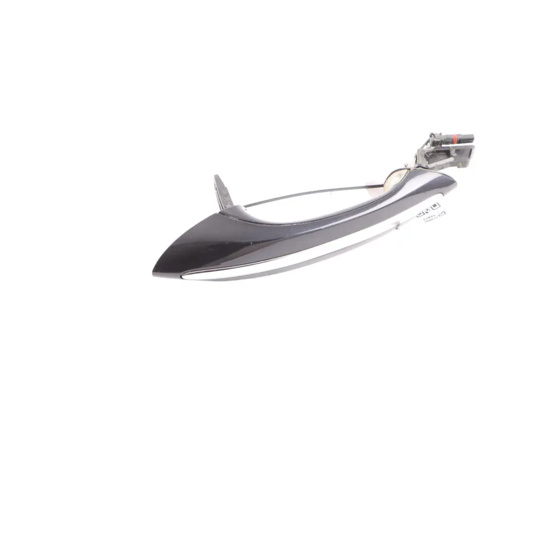 BMW F01 F10 Outside Door Handle Rear Left N/S Carbonschwarz Black - 416 - SKU 7231929-CAR2 - Part number 7231929