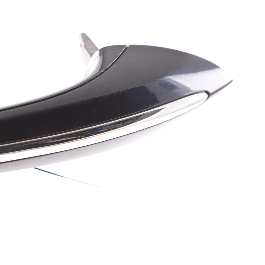 BMW F01 F10 Outside Door Handle Rear Left N/S Carbonschwarz Black - 416 - SKU 7231929-CAR2 - Part number 7231929