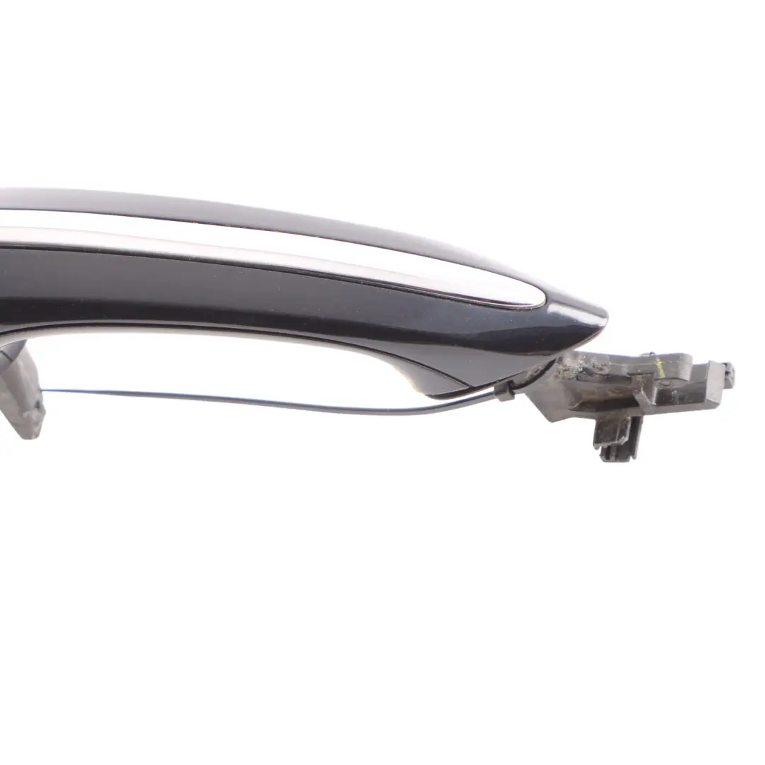 BMW F01 F10 Outside Door Handle Rear Left N/S Carbonschwarz Black - 416 - SKU 7231929-CAR2 - Part number 7231929
