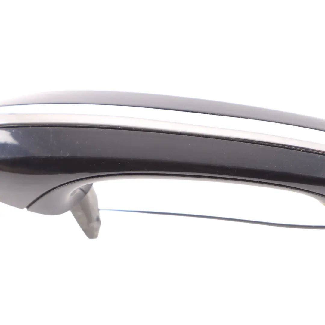 BMW F01 F10 Outside Door Handle Rear Left N/S Carbonschwarz Black - 416 - SKU 7231929-CAR2 - Part number 7231929