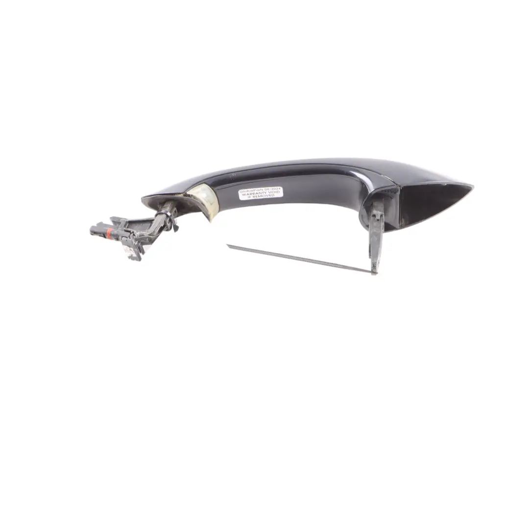 BMW F01 F10 Outside Door Handle Rear Left N/S Carbonschwarz Black - 416 - SKU 7231929-CAR2 - Part number 7231929