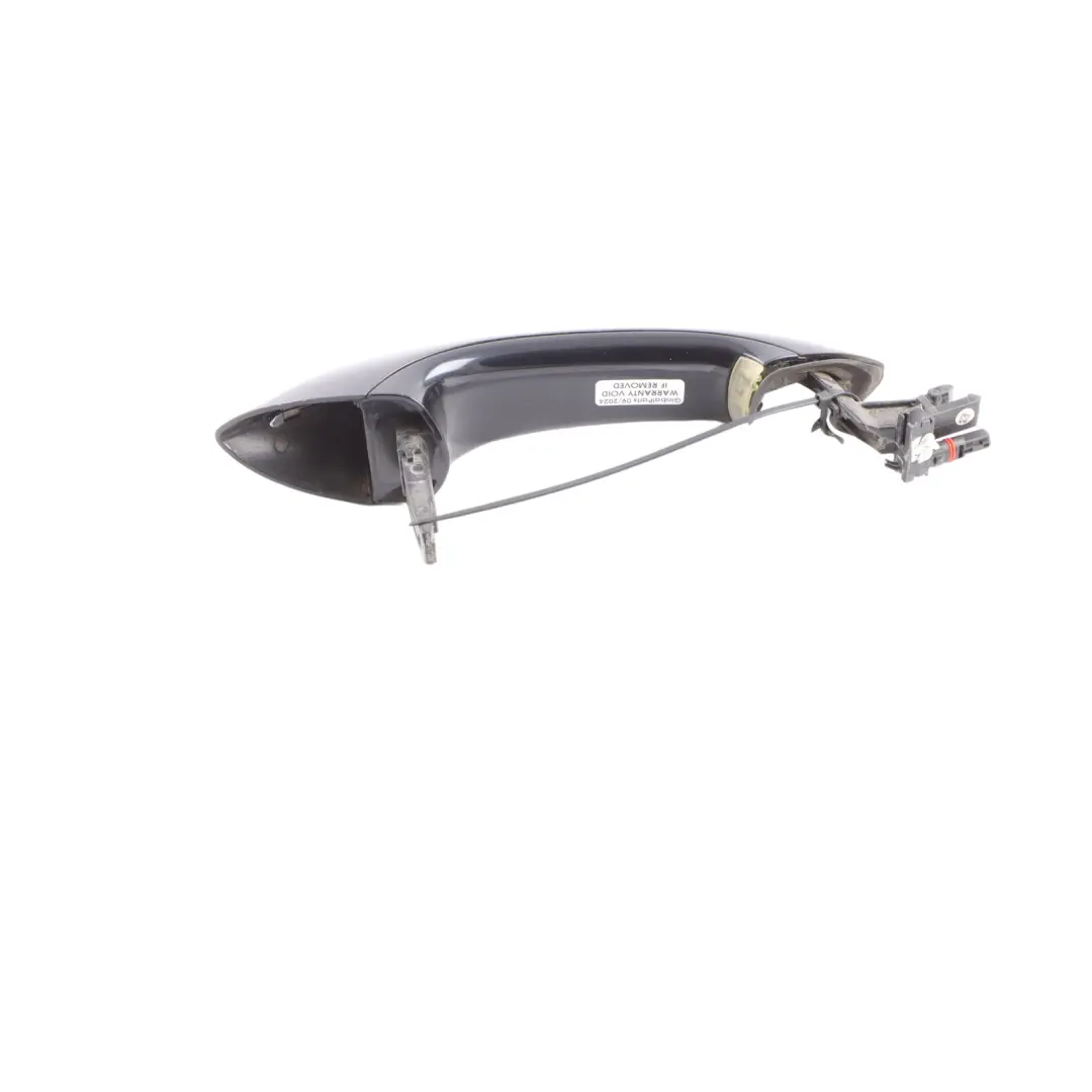 BMW F01 F10 Poignée de porte extérieure arrière gauche Carbonschwarz Black - 416 - SKU 7231929-CAR2 - Numéro de pièce 7231929