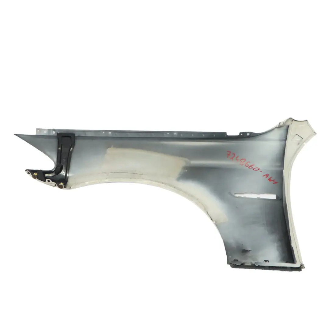 BMW F10 F11 Wing Fender Front Right O/S Side Panel Alpinweiss 3 White - 300 - SKU 7248660-AW1 - Part number 7248660