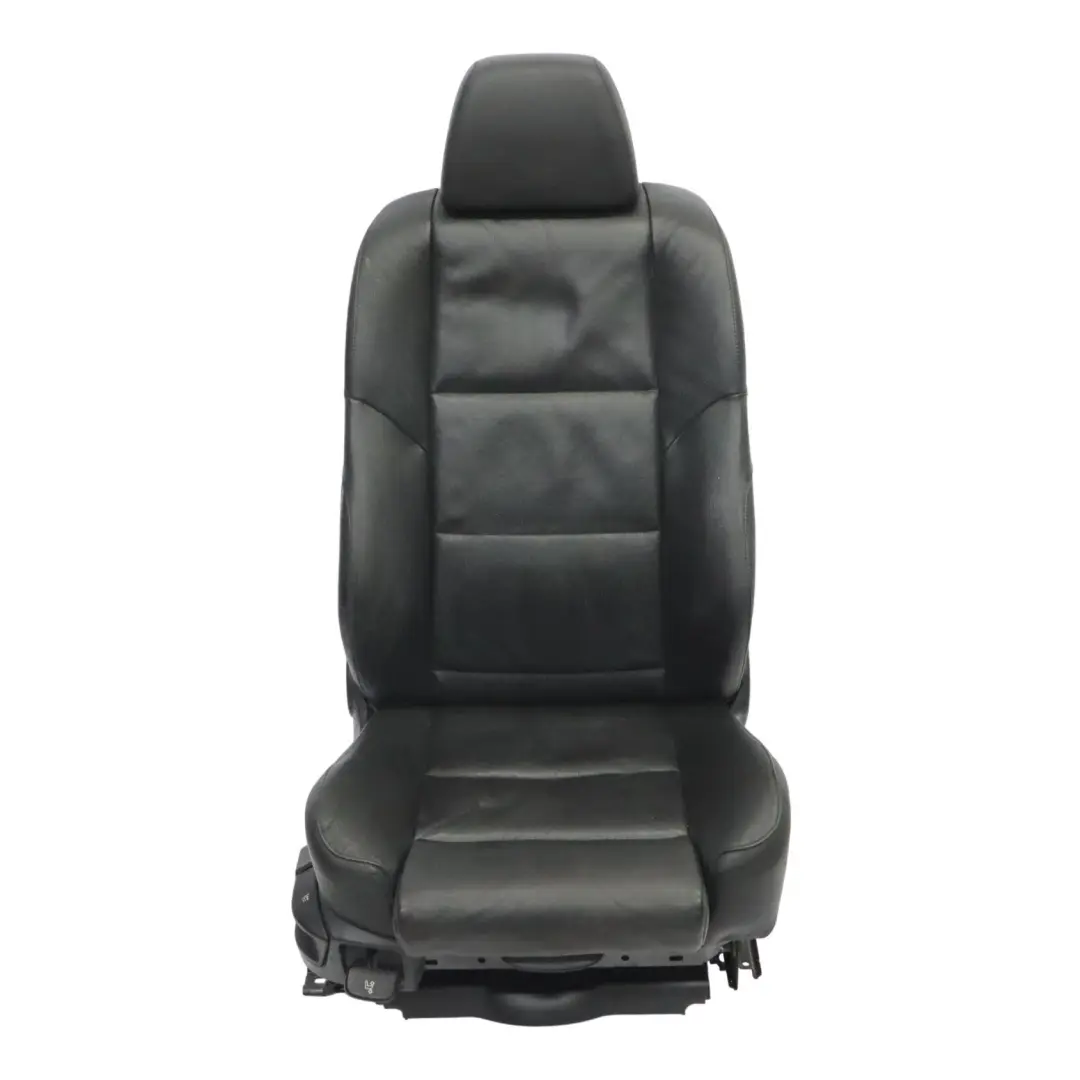  Asiento Delantero BMW E60 E61 Sport Calefaccionado Derecho Cuero Dakota Negro - SKU 7249382-1 - Número de pieza 7249382
