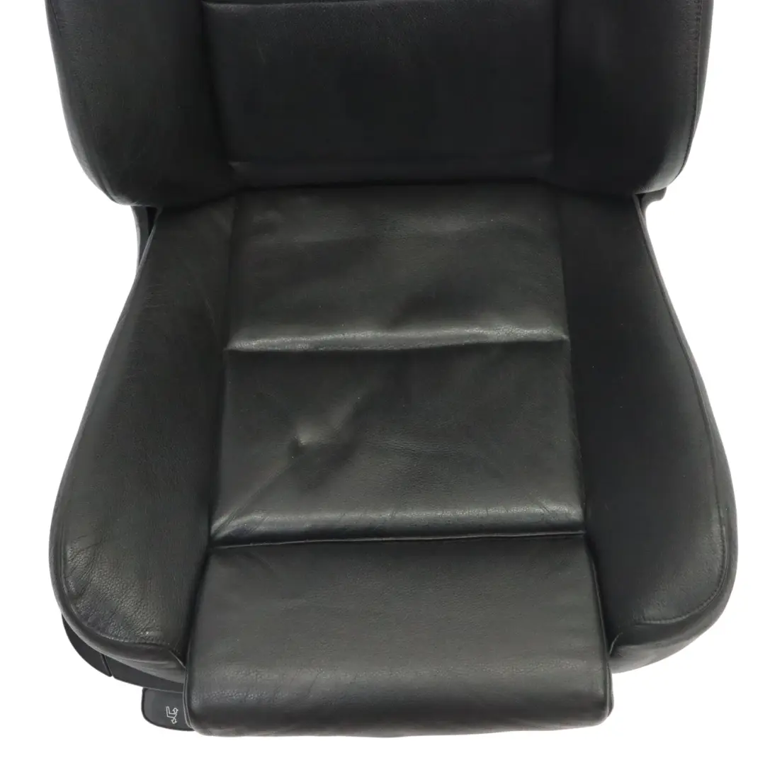  Asiento Delantero BMW E60 E61 Sport Calefaccionado Derecho Cuero Dakota Negro - SKU 7249382-1 - Número de pieza 7249382
