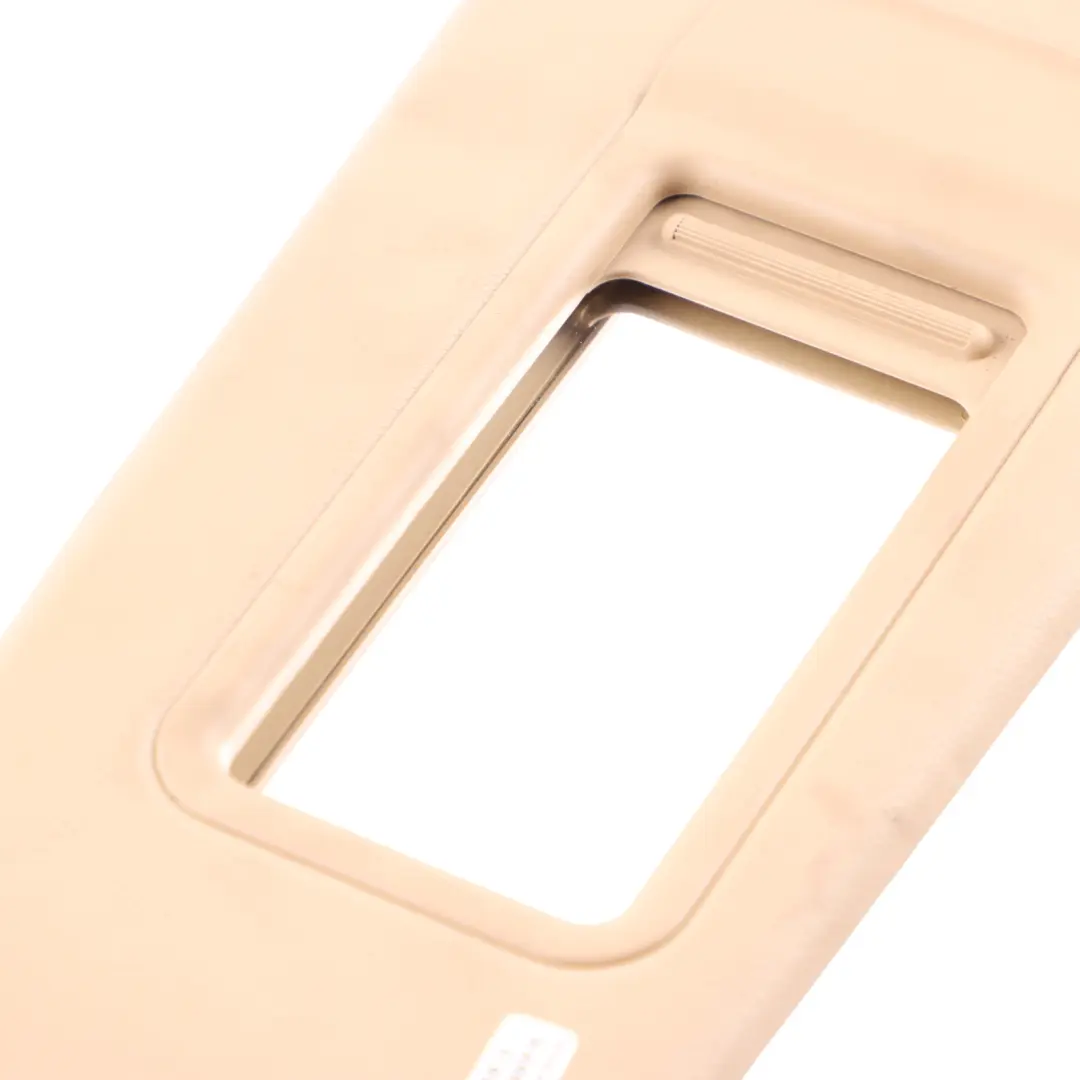 Parasole BMW E84 E90 E91 Parasole in pelle con specchio sinistro N/S Beige per con numero di parte 7252009 Parasole BMW E84 E90 E91 Parasole in pelle con specchio sinistro N/S Beige - SKU 7252009-4 - Numero di parte 7252009