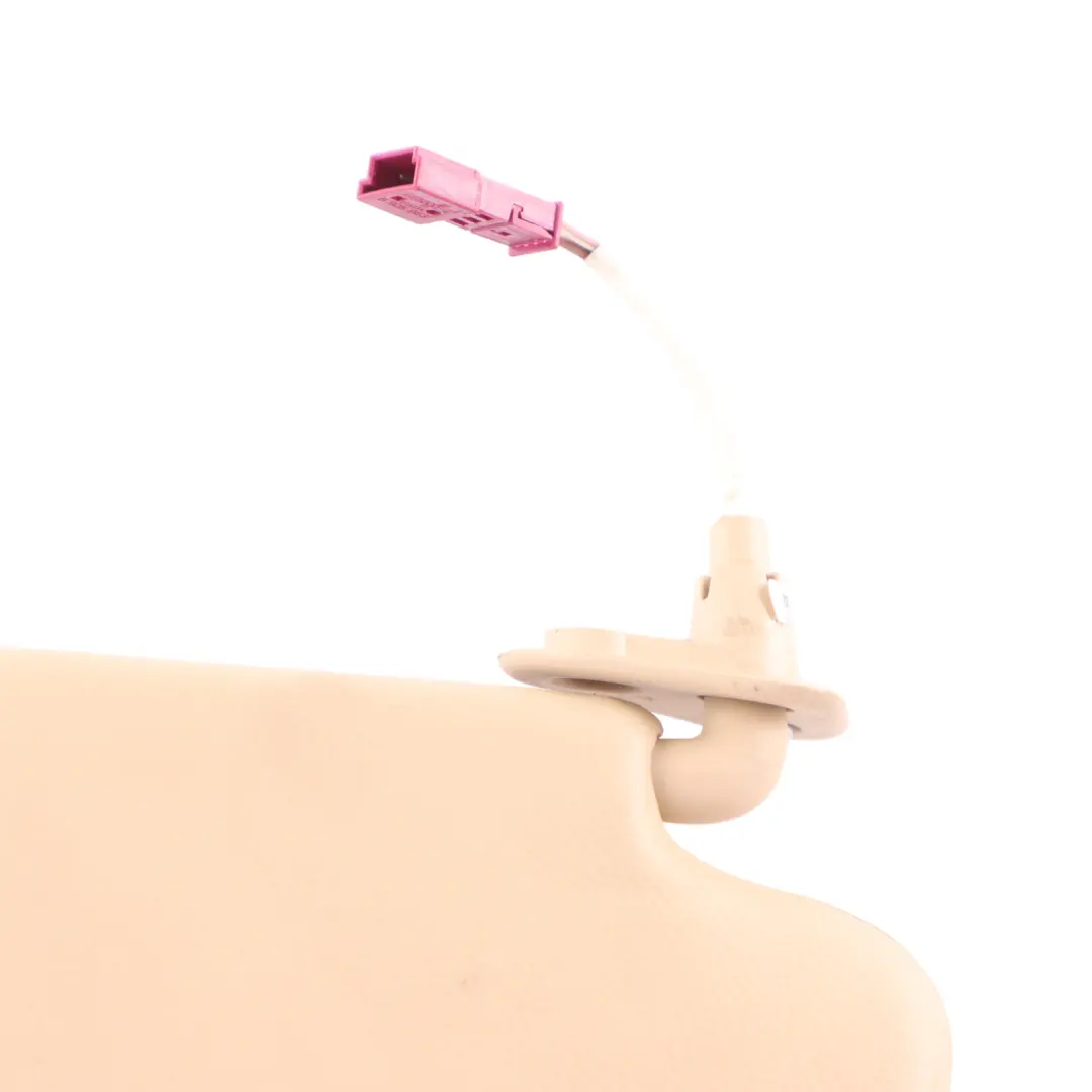 Parasole BMW E84 E90 E91 Parasole in pelle con specchio sinistro N/S Beige per con numero di parte 7252009 Parasole BMW E84 E90 E91 Parasole in pelle con specchio sinistro N/S Beige - SKU 7252009-4 - Numero di parte 7252009