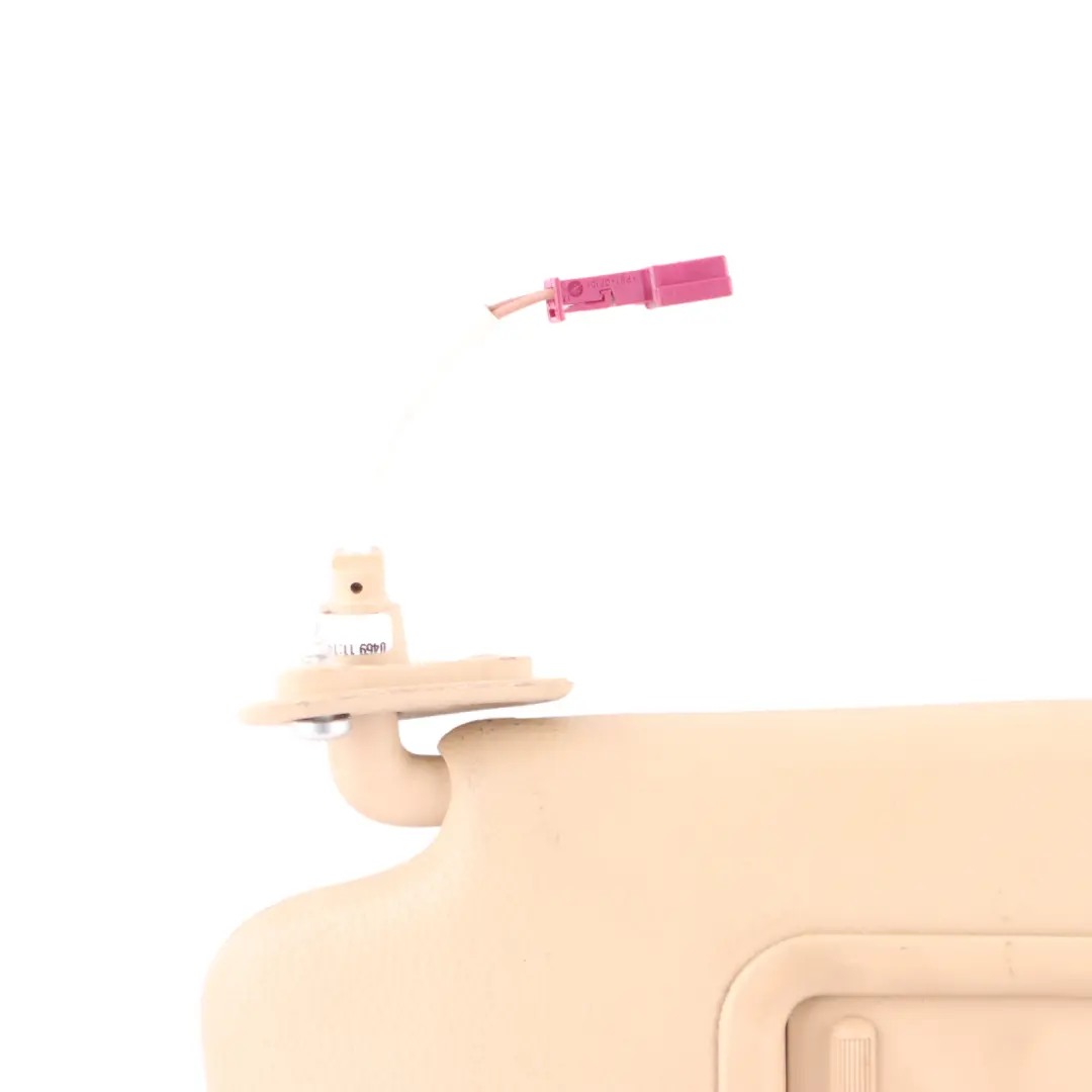 Pare-soleil BMW E84 E90 E91 Pare-soleil en cuir avec miroir gauche Beige pour à propos du numéro de pièce 7252009 Pare-soleil BMW E84 E90 E91 Pare-soleil en cuir avec miroir gauche Beige - SKU 7252009-4 - Numéro de pièce 7252009