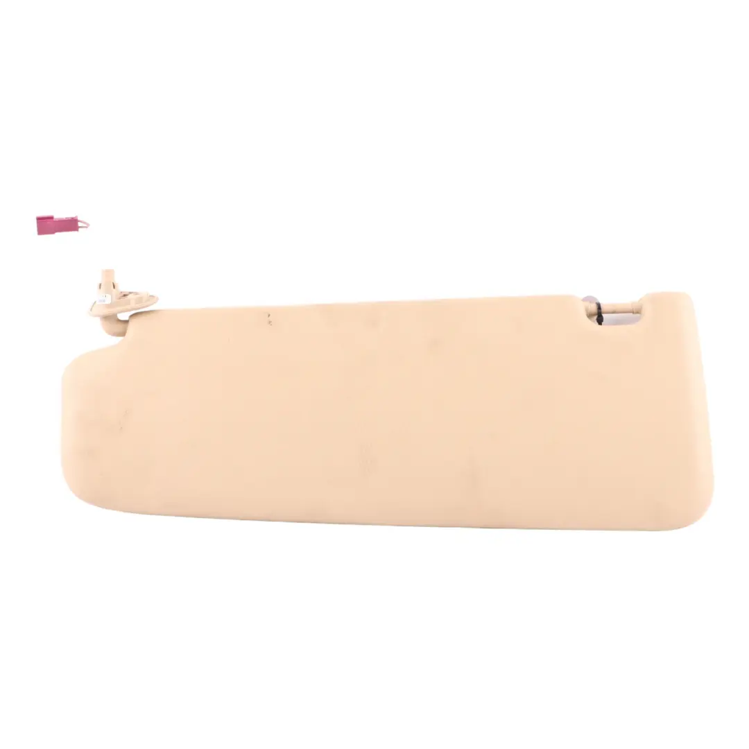 Cloth Sun Visor With Mirror Right O/S Beige to BMW 3 X1 Series E84 E90 E91 LCI with Part number 7252010 BMW 3 X1 Series E84 E90 E91 LCI Cloth Sun Visor With Mirror Right O/S Beige - SKU 7252010-1 - Part number 7252010