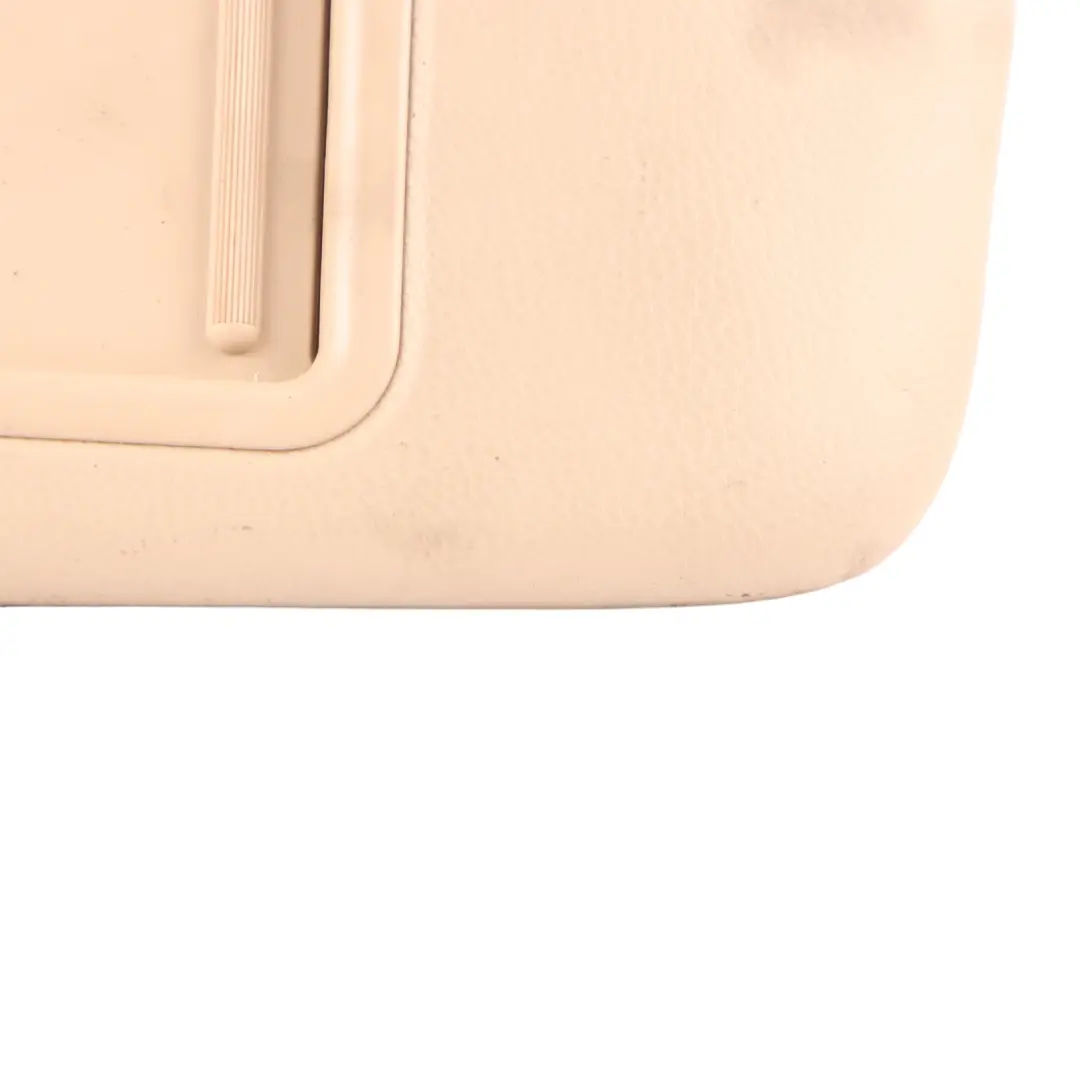 Cloth Sun Visor With Mirror Right O/S Beige to BMW 3 X1 Series E84 E90 E91 LCI with Part number 7252010 BMW 3 X1 Series E84 E90 E91 LCI Cloth Sun Visor With Mirror Right O/S Beige - SKU 7252010-1 - Part number 7252010