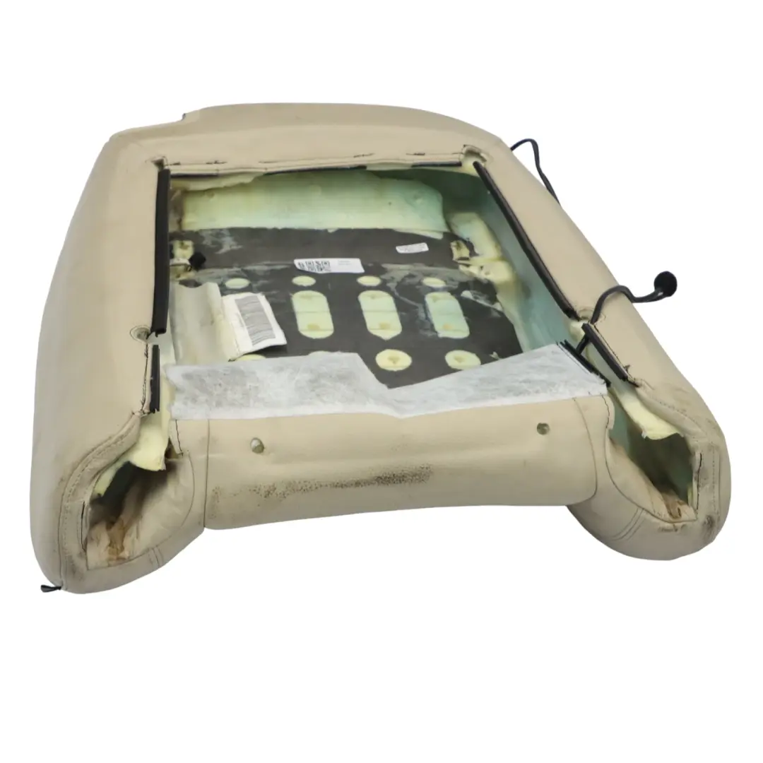 Vordersitz Links Rückenlehne Abdeckung Leder Creme Beige für BMW E92 M Sport mit Teilenummer 7253097 BMW E92 M Sport Vordersitz Links Rückenlehne Abdeckung Leder Creme Beige - SKU 7253097 - Teilenummer 7253097