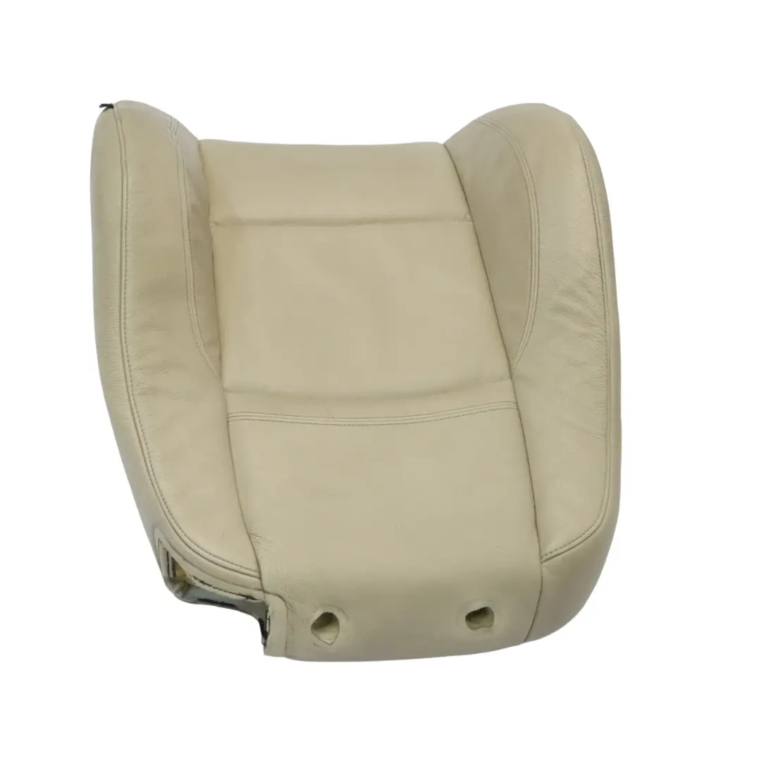BMW E92 M Sport Vordersitz Links Rückenlehne Abdeckung Leder Creme Beige - SKU 7253097 - Teilenummer 7253097