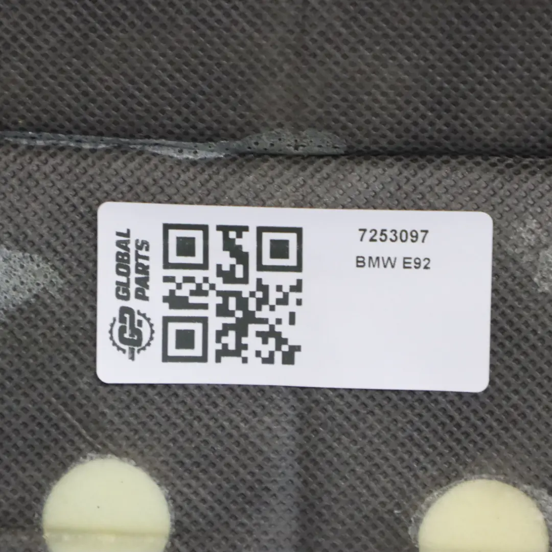 Front Seat Left N/S Backrest Cover Leather Cream Beige to BMW E92 M Sport with Part number 7253097 BMW E92 M Sport Front Seat Left N/S Backrest Cover Leather Cream Beige - SKU 7253097 - Part number 7253097