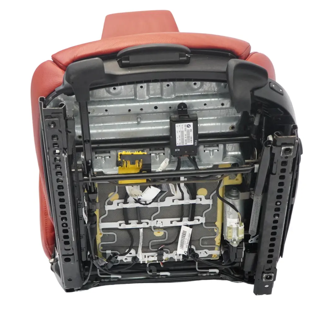 Siège avant électrique M sport chauffant gauche Korall Cuir rouge pour BMW E92 LCI à propos du numéro de pièce 7253099 BMW E92 LCI Siège avant électrique M sport chauffant gauche Korall Cuir rouge - SKU 7253099-3 - Numéro de pièce 7253099