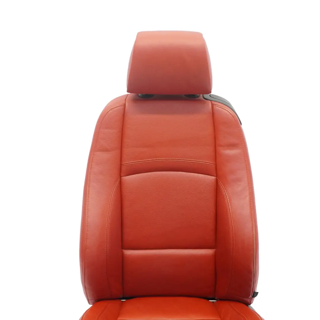 BMW E92 LCI Vorder Sitz Elektrisch M Sport Beheizt Links Korall Rot Leder Dakota - SKU 7253099-3 - Teilenummer 7253099