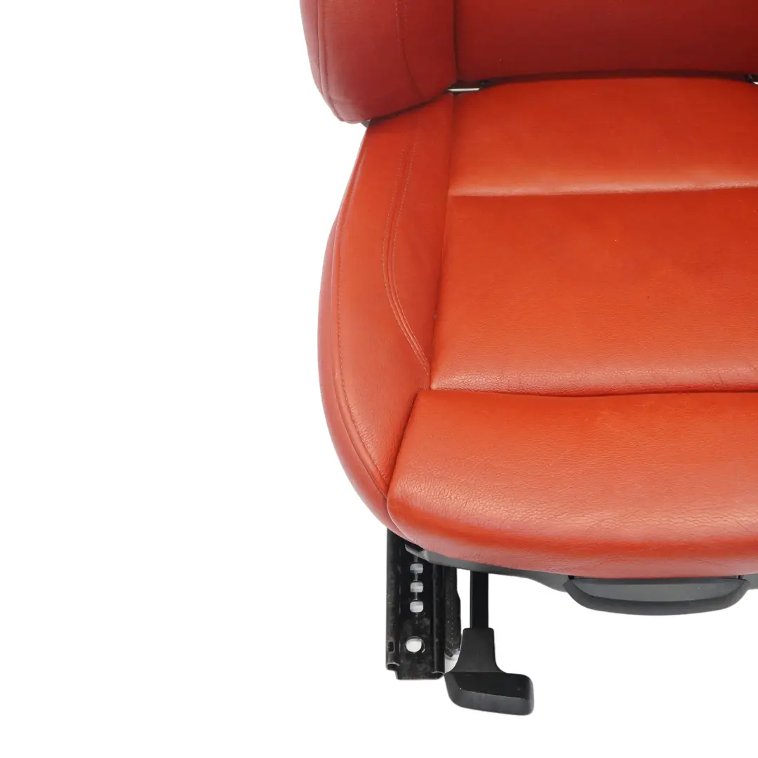 BMW E92 LCI Vorder Sitz Elektrisch M Sport Beheizt Links Korall Rot Leder Dakota - SKU 7253099-3 - Teilenummer 7253099