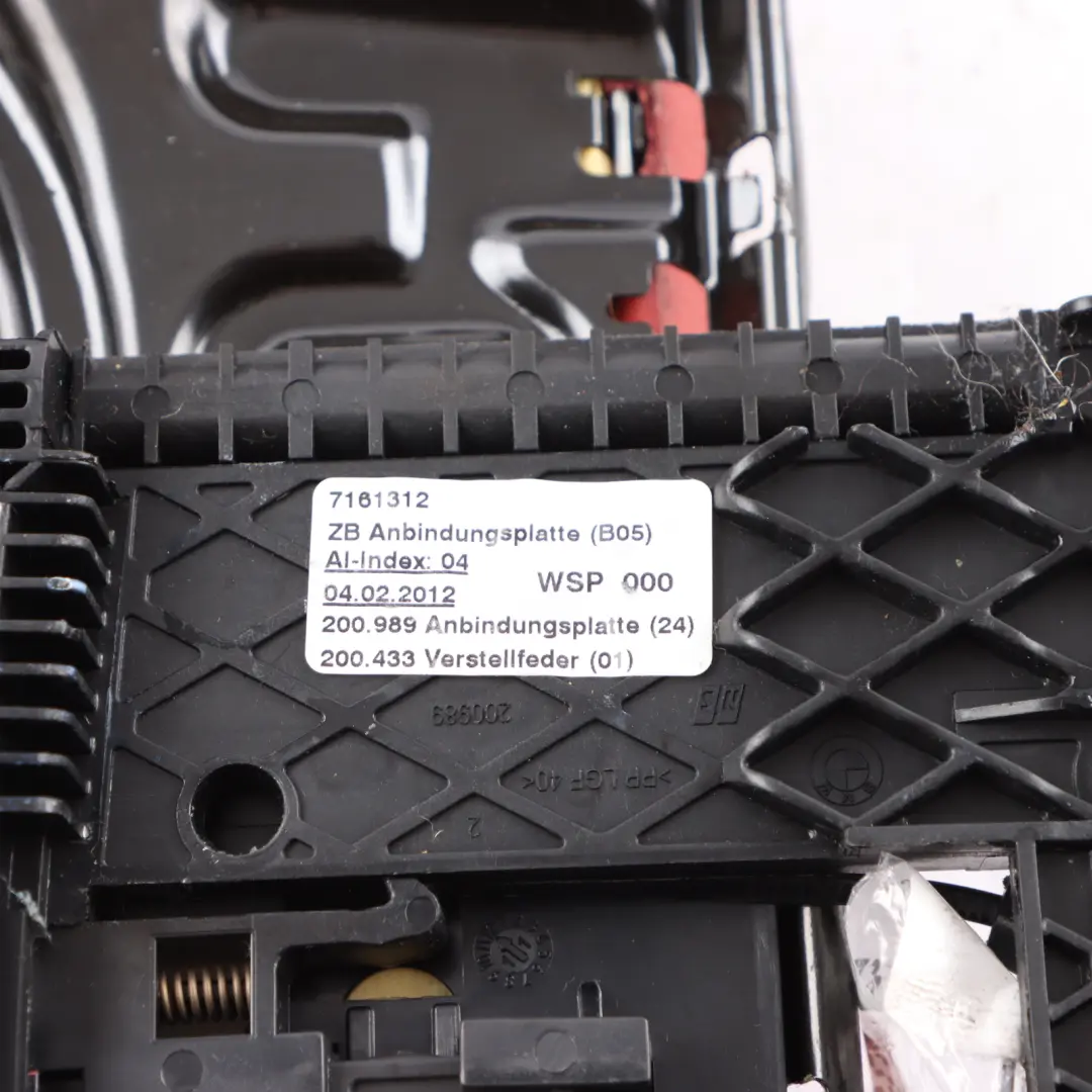 BMW E92 Sportsitz Links Rechts Oberschenkel Unterstützung Rot Leder - SKU 7253203 - Teilenummer 7253203