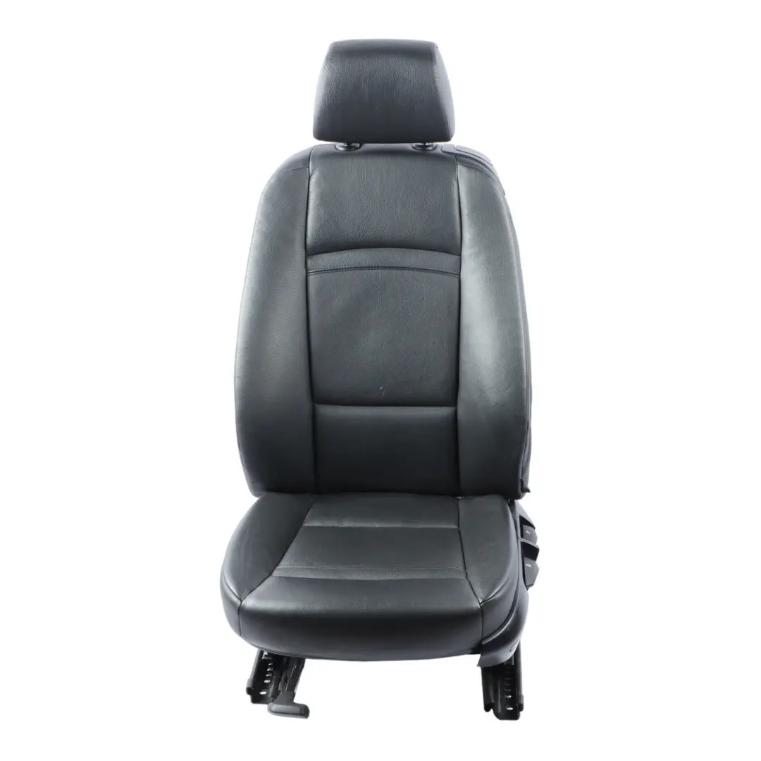 Front Left N/S Interior Leather Dakota Black to BMW E92 Coupe Seat with Part number 7253243 BMW E92 Coupe Seat Front Left N/S Interior Leather Dakota Black - SKU 7253243-3 - Part number 7253243